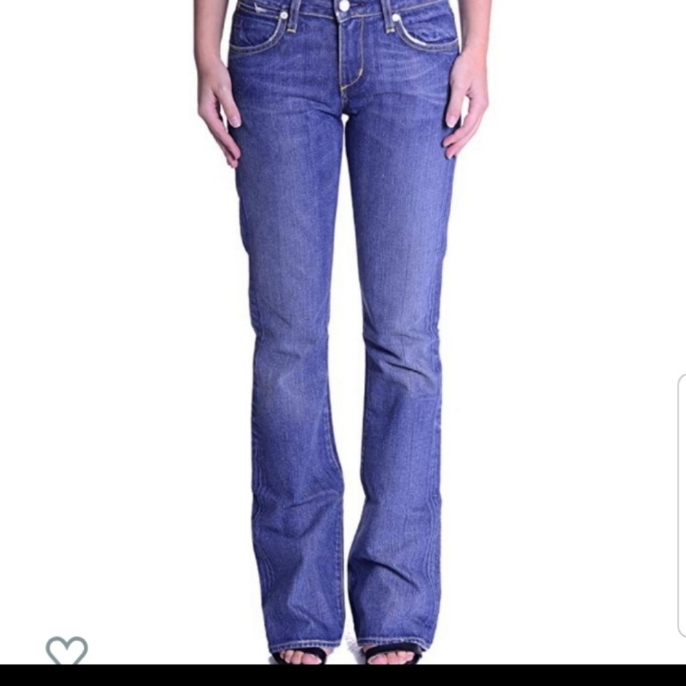 Nwt Paper Denim and Cloth Tru Low 5 Flare Jeans, sz 27